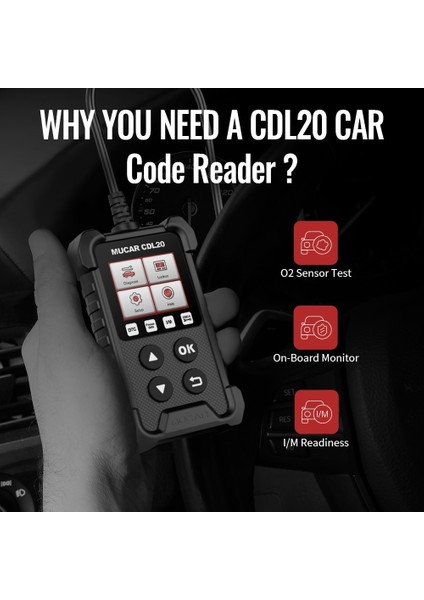 Mucar CDL20 Stili Mucar CDL20 Obd2 Araba Tarayıcı Otomatik Teşhis Aracı Kod Okuyucu Obd2 Otomotiv Teşhis Aracı Pk EML327 (Yurt Dışından) modelleri