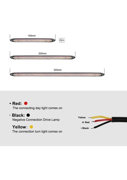 235 mm Stili Mavi Beyaz Sarı Araba Aksesuarları 12V Esnek Drl LED Şerit Dönüş Sinyali Lambası Sarı Otomatik Akan Lada Far Için Gündüz Çalışan Işık (Yurt Dışından) indirimleri