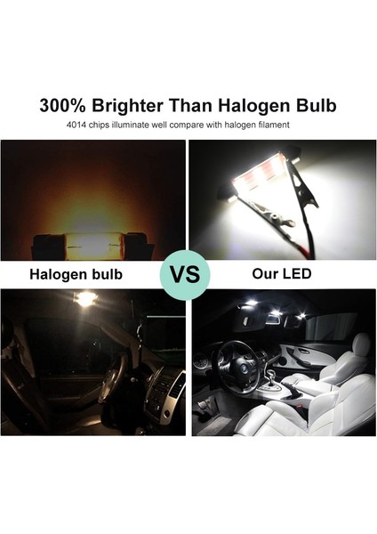 E92 Coupe - 11 Adet Tarzı Beyaz Bmw Serisi Için Araba LED Iç Işık Kiti E87 E81 F20 E46 E90 E91 E92 E93 E39 E60 E61 F10 E38 E65 E66 Canbus Hata Yok (Yurt Dışından)