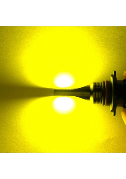 H9 Stili 3000K Altın Sarısı Aslent H8 H11 LED Hb Hb Sis Farları Ampul Md 2400LM 3000K 6000K Beyaz Araba Sürüş Lambası Otomatik 12V 24V (Yurt Dışından)