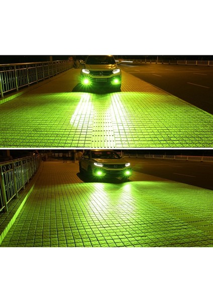 H11 Stili Yeşil Braveway Lm H4 H7 LED Far Ampülleri H4 Hilo Beam Ampuller Hb3 Bh4 Oto LED Lambalar H1 12V H11 H3 LED Ampul (Yurt Dışından)