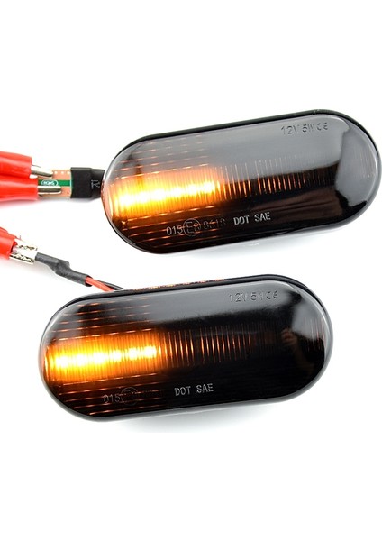 2 Adet LED Dinamik Yan Işaretleyici Dönüş Sinyali Işık Volkswagen Vw Bora Golf Assat 3bg Polo Sb6 Için Sıralı Flaşör Işık (Yurt Dışından) fiyatları
