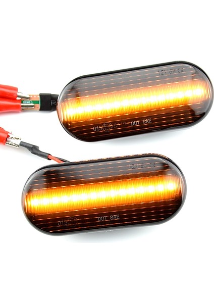 2 Adet LED Dinamik Yan Işaretleyici Dönüş Sinyali Işık Volkswagen Vw Bora Golf Assat 3bg Polo Sb6 Için Sıralı Flaşör Işık (Yurt Dışından) fırsatları
