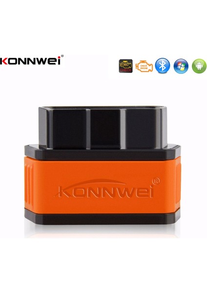 Turuncu Siyah Tarzı V1.5 Elm Obd2 Otomatik Tarayıcı Adaptörü Eml Android Için Bluetooth Uyumlu Obd Araç Teşhis Otomatik Aracı Araba Kodu Okuyucu (Yurt Dışından) fiyatları