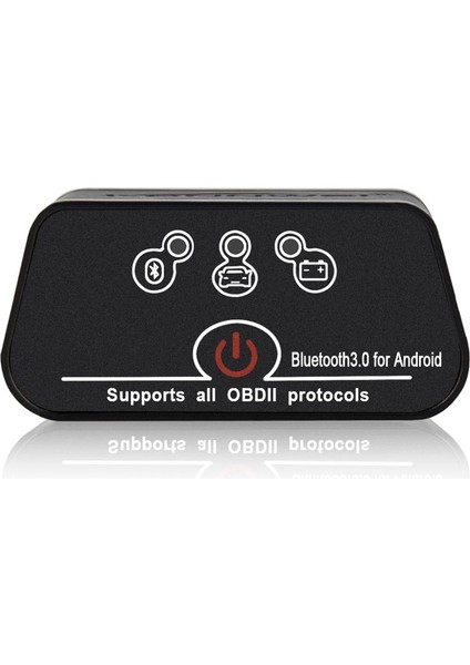 Turuncu Siyah Tarzı V1.5 Elm Obd2 Otomatik Tarayıcı Adaptörü Eml Android Için Bluetooth Uyumlu Obd Araç Teşhis Otomatik Aracı Araba Kodu Okuyucu (Yurt Dışından) fırsatları
