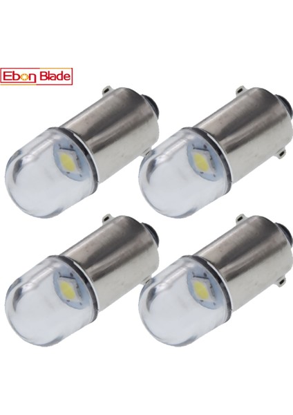 BA9S 12V Dc Stili Beyaz 4 Adet BA9S T4W BAX9S H6W BAY9S H21W LED Ampul 6V 12V Araba Iç Kubbe Gövde Işık Oto Motosiklet Yan Parker Lambası Warmwhite (Yurt Dışından) indirimleri