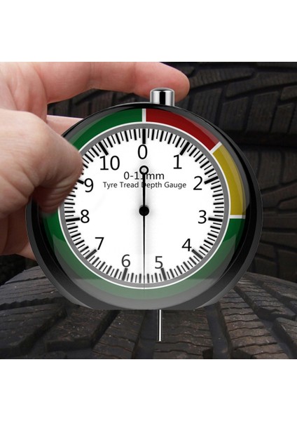 Araba Tekerlek Lastik Ölçme Cetvel Kamyon Van Dijital Pointer Izleme Aracı Lastik Sırtı Desen Derinlik Kalınlık Algılama Ölçer Met (Yurt Dışından) modelleri