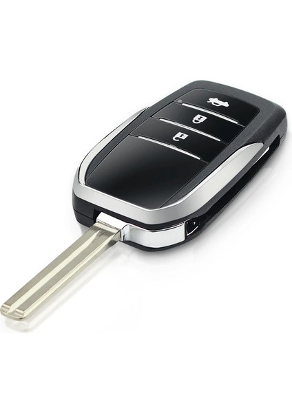 Model B 2 Düğme Stili Lexus Için Keyyou Düğmesi Modifiye Çevirme Araba Anahtarı Kabuk Kılıf Lexus Es Rx Lx Gs IS200 RX300 ES300 LS400 GX460 Toyota Uncut TOY48 Için (Yurt Dışından)