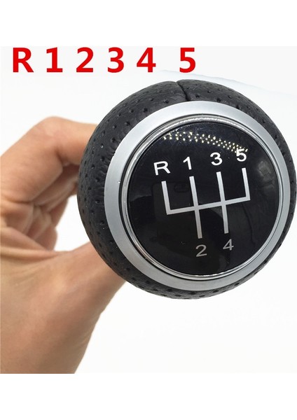 Gümüş R12345 12MM Vites Topuzu Kolu Sopa Audi A3 A4 B6 B7 B8 Ak A5 8t Q5 8r S Hattı Ibiza 6j Seat Leon Golf Mk4 Passat (Yurt Dışından)