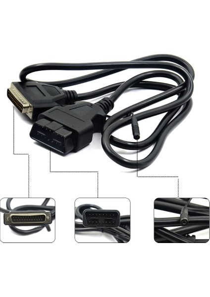 2020 Yüksek Li K-V2 Obd2 Konektörü Ana Test Kablosu K-V2 Obd2 Yöneticisi Ayar Kiti Obd Iı Adaptörü Ana Kablosu (Yurt Dışından)