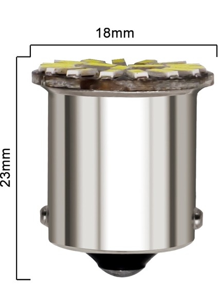 Sarı Stil BA15S 1156 W BA15S BAY15D 1157LED Ampul Araba Dönüş Sinyali Işık 12V Md 7000K Araba Ters Geri Fren Park Gündüz Lambaları (Yurt Dışından) modelleri