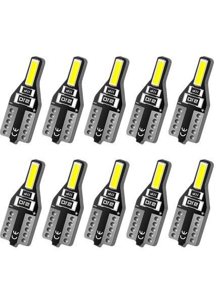 2 Parça T W5W LED Ampul Araba Iç Işık Toyota Corolla Avensis Yaris Rav4 Auris Hilux Prius C-Hr (Yurt Dışından) modelleri