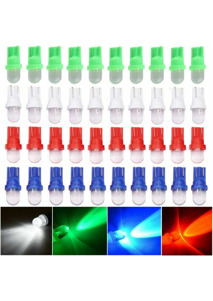 Mavi T10 W5W 194 LED Kama Ampul Oto Iç Parçaları Araba Işık Aksesuarları Ürünler Montaj Okuma Lambası Aydınlatma 12V (Yurt Dışından) fiyatları