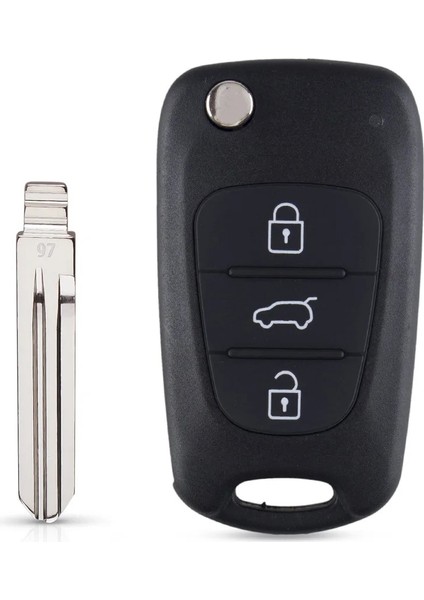 Model 2 Stili Keyyou Hyundai I20 I30 IX35 I35 Accent Solaris Avante Elantra Verma 3 Düğme Çevirme Uzaktan Oto Araba Anahtarı Kabuk Boşlukları (Yurt Dışından)