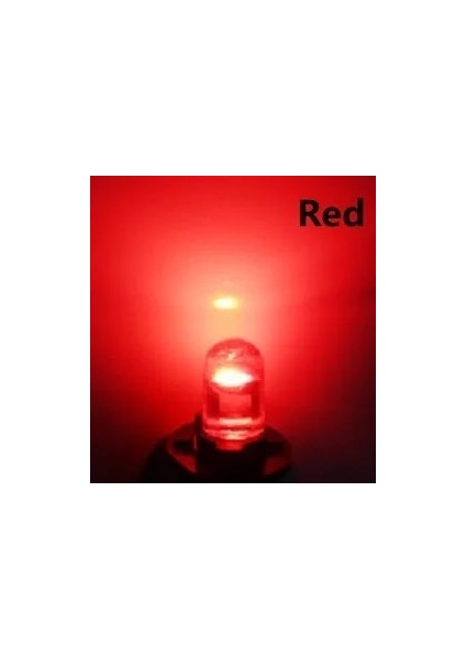 5 Parça Tarzı Kırmızı x W5W T10 LED Lamba Araba Ampul Epoksi Reçine Cob 12V 6000K 7 Renk Kama Plaka Lambası Dome Göstergesi Okuma Işığı Beyaz (Yurt Dışından) fiyatları