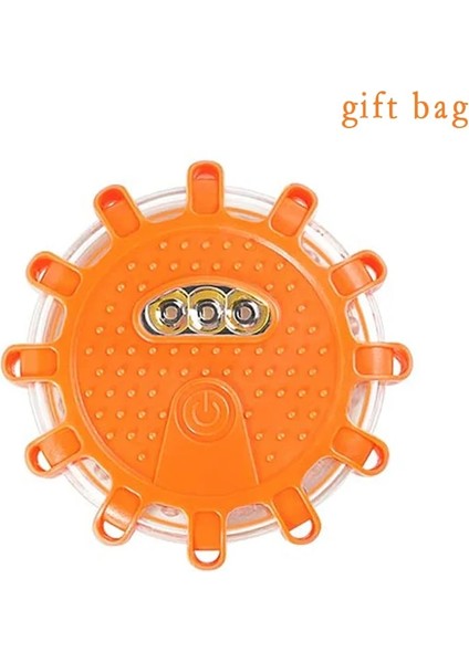 1 Adet Stil ile Hayır Portakal Manyetik Acil Yol Kenarı Güvenlik Işığı IP44 LED Yol Parlaması LED Güvenlik Parlaması El Feneri Uyarı Gece Işıkları Işaret Lambaları (Yurt Dışından)