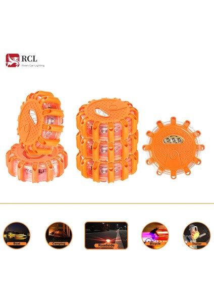 1 Adet Stil ile Hayır Portakal Manyetik Acil Yol Kenarı Güvenlik Işığı IP44 LED Yol Parlaması LED Güvenlik Parlaması El Feneri Uyarı Gece Işıkları Işaret Lambaları (Yurt Dışından) fiyatları