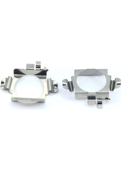 Gümüş Tarzı Apmatauto H7 LED Adaptör Tabanı Far Ampul Mercedes Ce ml Clk Gla Gl Gls Için Özel Metal Klip Tutucu Yuva (Yurt Dışından)