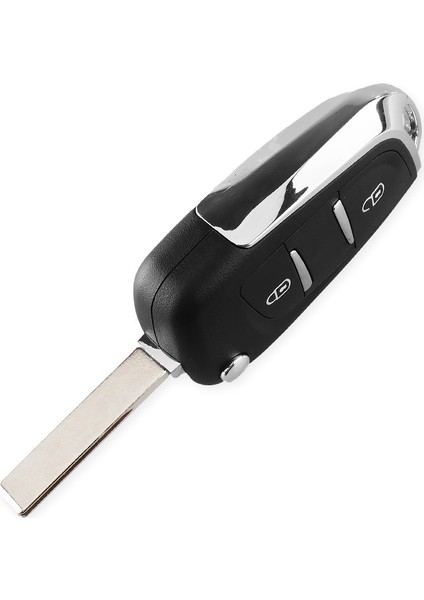 Va2 Bıçak Keyyou Peugeot S Düğmeleri Için Anahtar Kutu Modifiye Flip Katlanır Uzaktan Anahtar Kabuk Kılıf CE0536 (Yurt Dışından)
