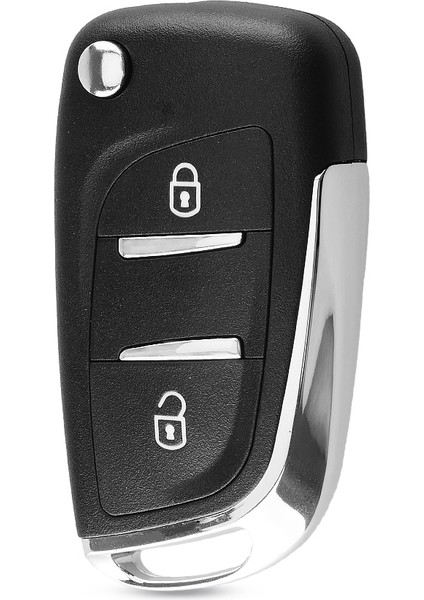 Va2 Bıçak Keyyou Peugeot S Düğmeleri Için Anahtar Kutu Modifiye Flip Katlanır Uzaktan Anahtar Kabuk Kılıf CE0536 (Yurt Dışından)