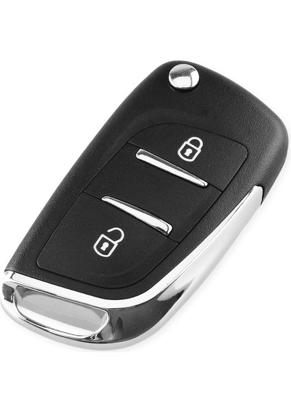 Va2 Bıçak Keyyou Peugeot S Düğmeleri Için Anahtar Kutu Modifiye Flip Katlanır Uzaktan Anahtar Kabuk Kılıf CE0536 (Yurt Dışından)