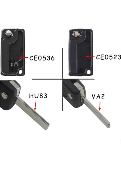 Altın Tarzı Citroen Için Keyyou Uzaktan Anahtar Durumda Peugeot Için Citroe Flip Katlanır Araba Anahtarı Kabuk Düğmeleri (Yurt Dışından) fiyatları