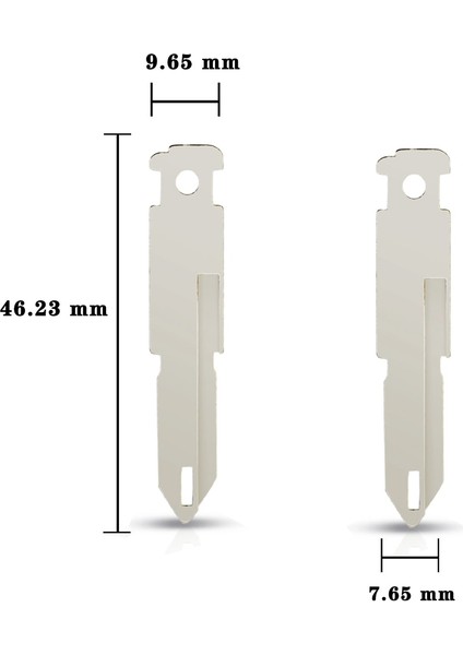 Va2 Bıçak Stili Keyyou VAC102 Va2 HU83 NE72 Renault Nissan Citroen Peugeot Için Boş Anahtar Bıçak Uzaktan Orijinal Araba Anahtarı Kesilmemiş Bıçak (Yurt Dışından) indirimleri