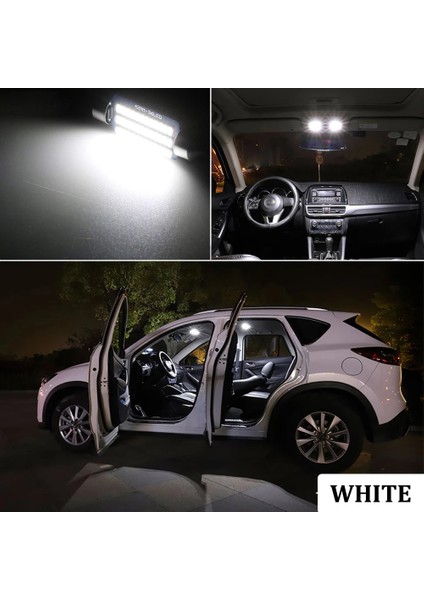 Passat B5-9p Stili Için Beyaz Uyar Bmtxms Canbus Araba LED Iç Işık Kiti Volkswagen Vw Golf Jetta Bora Vento Passat B5 B6 B7 Bolo Phaeton (Yurt Dışından) fırsatları