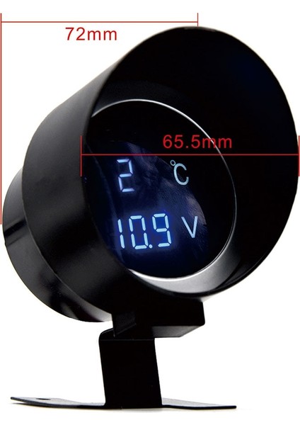 B 30 mm Adaptör Stili ile Oto Araba Su Sıcaklık Ölçer Voltmetre Arabalar Için mm Adaptörü 10 mm Araba Sıcaklık Sensörü Npt Metre-10 ~ 110 Santigrat 12V 24V (Yurt Dışından) indirimleri