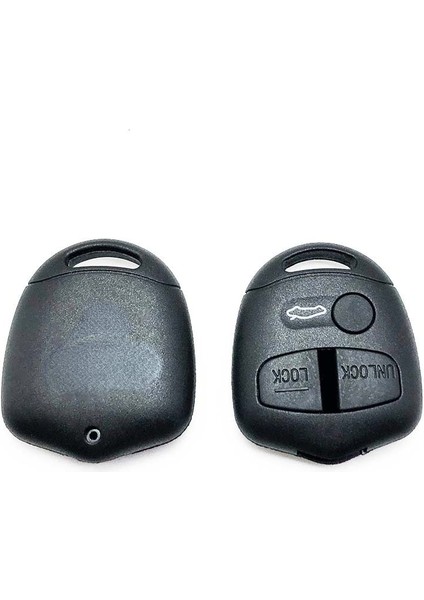 3 Düğme Mitsubishi Lancer Ex Grandis Outlander Için Düğmeler Fob Sanat Fob Hiçbir Anahtar Bıçak Araba Uzaktan Anahtar Kabuk Kılıf Anahtarlık (Yurt Dışından)