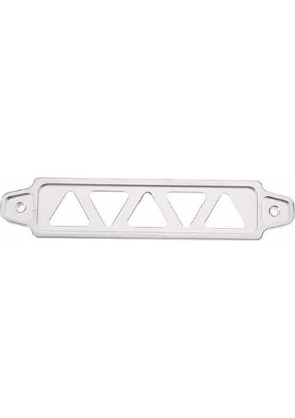 Gümüş Tarzı Kütük Alüminyum Araba Pil Sabitleme Braketi Tutucu Pil Honda Civic Nissan Için Kravat Aşağı Brace (Yurt Dışından)