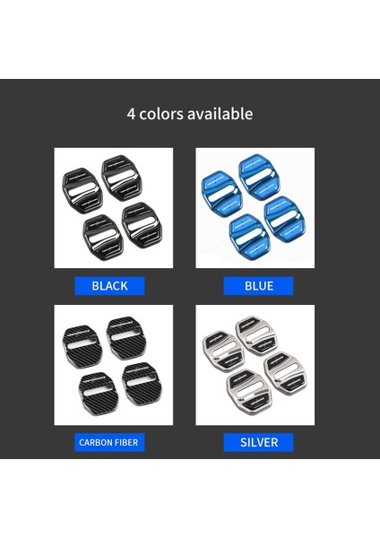 Mavi Bir Stil Yazın Ar Bmw Serisi Için Kapı Kilidi Kapağı G20 G30 G11 G12 Paslanmaz Çelik Koruyucu Shall Kılıfları Aksesuar (Yurt Dışından) fırsatları