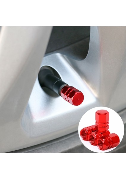 8 Adet Gümüş-Siyah Tarzı Alüminyum Alaşımlı Araba Lastiği Valf Kapakları Altıgen Lastik Valf Gövde Kapağı Hava Toz Kapakları Lastik Valf Kamyon Bisiklet Jant Valfi Gövde Kapağı (Yurt Dışından)