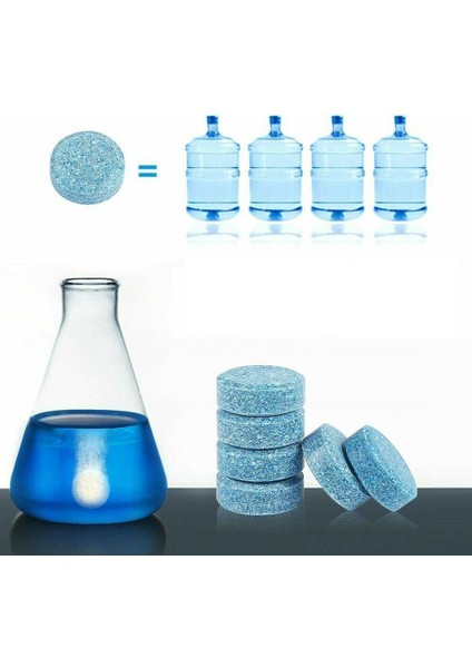 20 Adet Tarzı Araba Temizleyici Efervesan Tabletler Sprey Temizleyici Araba Cam Ön Cam Cam Temizleme Oto Aksesuarları Adet (Yurt Dışından) indirimleri