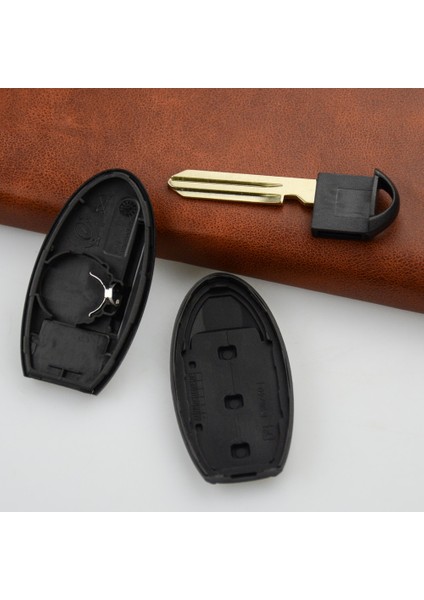 Anahtar Kabuk ve Bıçak Okeytech 3 Düğmeler Akıllı Uzaktan Araba Anahtarı Kabuk Kılıf Nissan Rogue Teana Sentra Versa Anahtar Kapak Anahtarsız Küçük Acil Bıçak (Yurt Dışından) indirimleri