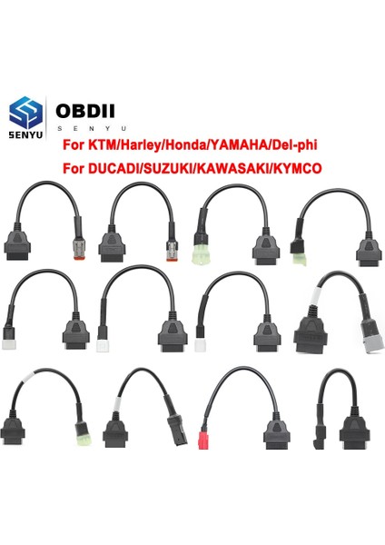 Evrensel K Can Stili Motosiklet Motobike Için Ktm Obd2 Konnektörü Için Yamahahondasuzukı Için Ducadıkawasakı Moto Için Harley Obd Için Uzatma Kablosu (Yurt Dışından) modelleri