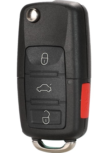 4b Tarzı Bıçaklı Jingyuqin B Katlanır Araba Uzaktan Anahtar Kabuk Kılıf Fob Vw Passat Polo Golf Touran Bora Ibiza Leon Octavia Fabia (Yurt Dışından)