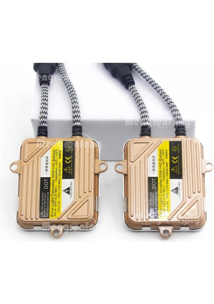 2 Parça 55W Hıd Xenon Balast 12V Ince Dijital Blok Balast Xenon Ampul H1 H7 H4 H11 H Için Elektronik Ateşleme (Yurt Dışından)