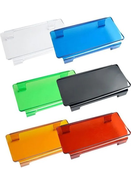 2 Adet 18W Kehribar Kapak Stili LED Çalışma Işığı Çubuğu Toz Korumalı Koruyucu LED Işık Için Amber Şeffaf Siyah Kırmızı Beyaz Renk Kapakları (Yurt Dışından) indirimleri