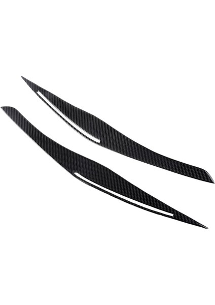 Siyah Stil Karbon Fiber Far Göz Kapağı Kaş Kapağı Çıkartmalar Bmw E90 Eı 335I M3 Için Trim (Yurt Dışından) fiyatları