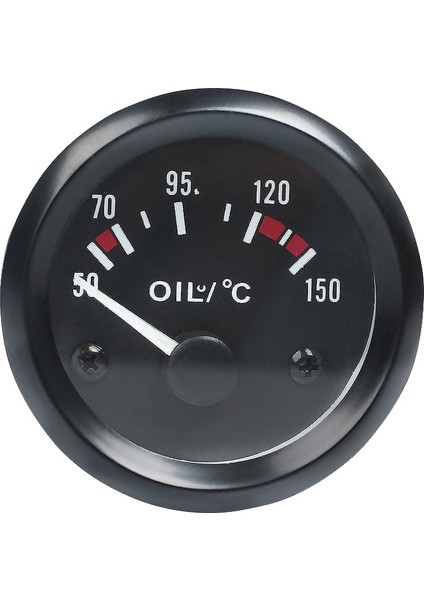 Yağ Sıcaklığı Tarzı Araç Ölçer 12V Otomobil Araba Göstergesi Su Sıcaklığı Yağ Sıcaklığı Yağ Basıncı Yakıt Voltları Yağ Basını kg Ampermetre Ölçer Siyah Kabuk (Yurt Dışından) indirimleri