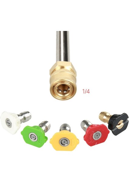 Renksiz Stil Basınçlı Yıkayıcılar Oluk Temizleme Değnek Ucu Metal Jet Lancewand "karcher K2 K3 K4 K5 K6 K7 Için Hızlı Bağlantı (Yurt Dışından) indirimleri