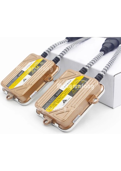 2 Parça 55W Hıd Xenon Balast 12V Ince Dijital Blok Balast Xenon Ampul H1 H7 H4 H11 H Için Elektronik Ateşleme (Yurt Dışından)