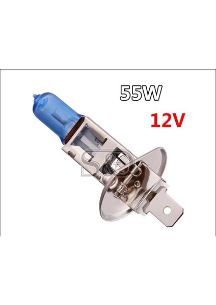 H1 2 Adet H1 Süper Parlak Beyaz Sis Halojen Ampul Perakende Kutusu ile 55 W Araba Kafa Işık Lambası Araba Styling Araba Işık Kaynağı Park (Yurt Dışından)