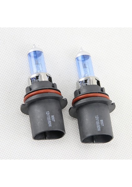 2x Hb Süper Beyaz 12V Araba Halojen Lambaları Otomotiv Ampulleri Farlar Koyu Mavi Cam (Yurt Dışından)