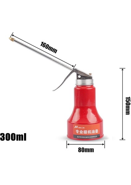 300ML Tarzı Yağ Tenekesi Yağlayıcı Yağlama Yağı Metal Plastik Makine Yağ Potu Genişletilmiş Hortum Yüksek Basınç Pompası Gres Tabancaları Araba Tamir Aracı (Yurt Dışından)