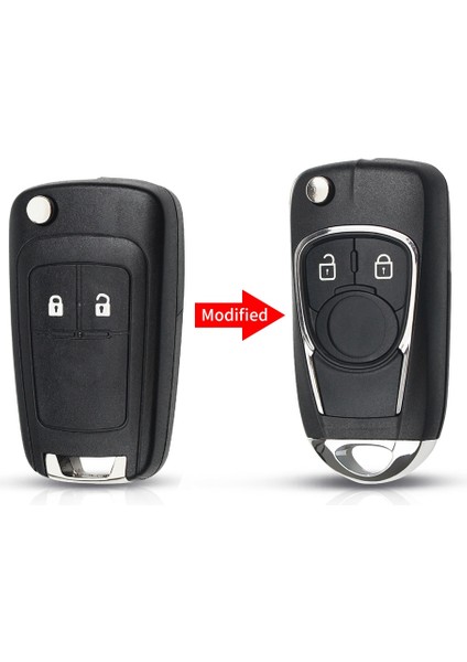 Model 2 Stili Chevrolet Için Keyyou Modifiye Flip Anahtar Kabuk Chevrolet Cruze Opel Insignia Astra J Zafira Araba Uzaktan Değiştirme Düğmeleri Anahtar (Yurt Dışından) fırsatları