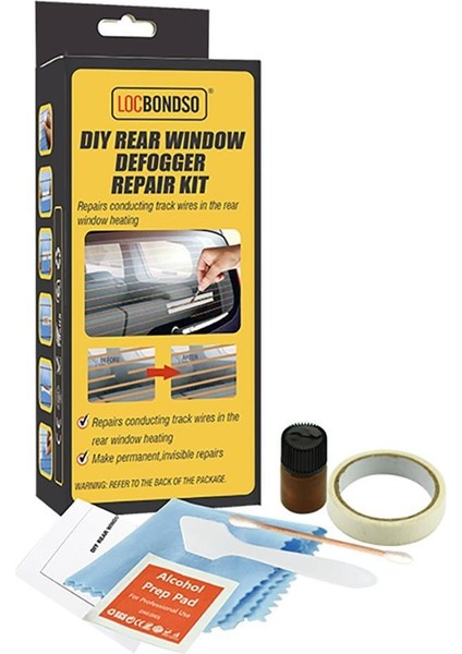 Diy Hızlı Tamir Araba Arka Cam Buğu Çözücü Tamir Takımı Buz Çözücü Fix Pencere Isıtıcı Cam Izgara Kırık Çizgiler Çizik Tamir Takımı (Yurt Dışından) fiyatları