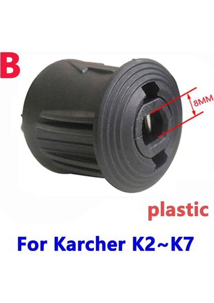 Kahverengi Tarzı Yüksek Basınçlı Yıkama Hortumu Adaptörü, Karcher Nilfisk M22 * Değişim Bağlantısı Için Araba Yıkama Çıkışı Adaptörü ve Hortumu ile Bağlayın (Yurt Dışından)