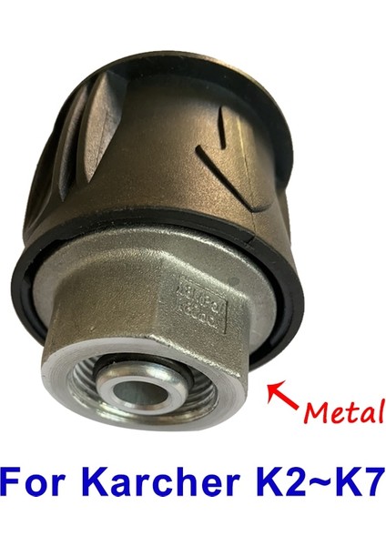 Kahverengi Tarzı Yüksek Basınçlı Yıkama Hortumu Adaptörü, Karcher Nilfisk M22 * Değişim Bağlantısı Için Araba Yıkama Çıkışı Adaptörü ve Hortumu ile Bağlayın (Yurt Dışından)